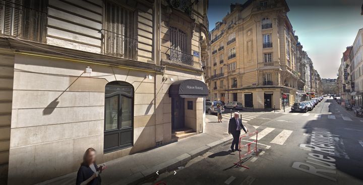 Le restaurant étoilé Maison Rostang, situé dans le XVIIe arrondissement de Paris. (CAPTURE ECRAN GOOGLE MAPS RADIOFRANCE)