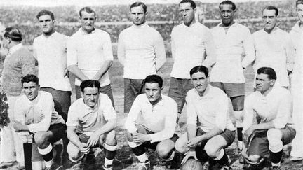 L'équipe de football d'Uruguay, vainqueur de la Coupe du monde 1930. (EMPICS / EMPICS)