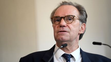 Renaud Muselier, président de la région Provence-Alpes-Côte d'Azur, le 28 avril 2021 à Marseille. (NICOLAS TUCAT / AFP)