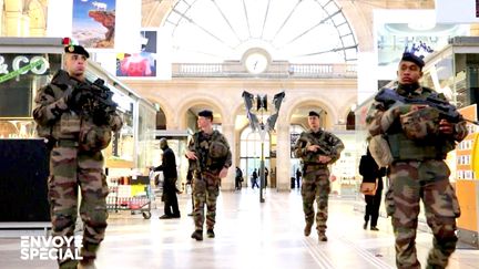 Soldats de l'opération&nbsp;Sentinelle (FRANCE 2 / FRANCETV INFO)