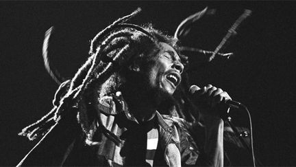 Bob Marley, figure de la "Great black music".
 (Cité de la Musique - Great Black Music)