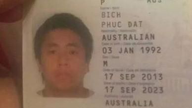 Capture d'écran montrant le passeport de l'Australien Phuc Dat Bich, publiée, le 28 janvier 2015, sur Facebook.&nbsp; ((PHUC DAT BICH / FACEBOOK))