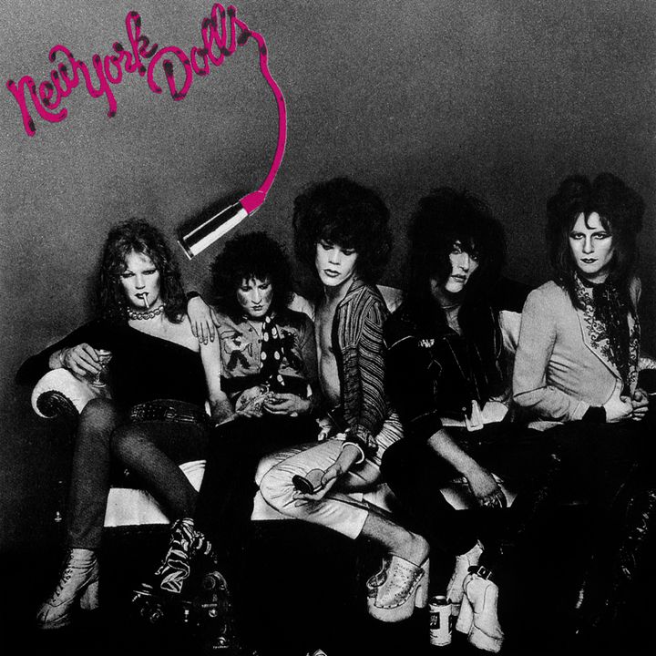 La pochette du premier album des New York Dolls, dont Morrissey est un grand fan.
 (DR)