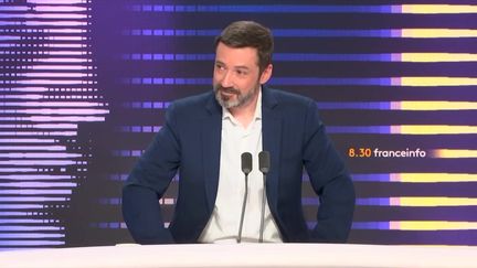 Lauric Henneton est l'invité du "8h30 franceinfo" du mardi 10 septembre (RADIOFRANCE/FRANCEINFO)