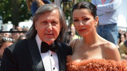 L&#039;ancien champion de tennis Ilie Nastase et sa femme Amalia
 (AFP)