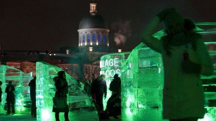 A l'entrée du festival Igloofest
 (OLIVIER JEAN / AFP)