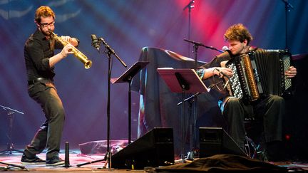 Émile Parisien et Vincent Peirani sur scène
 (Christophe Charpenel)