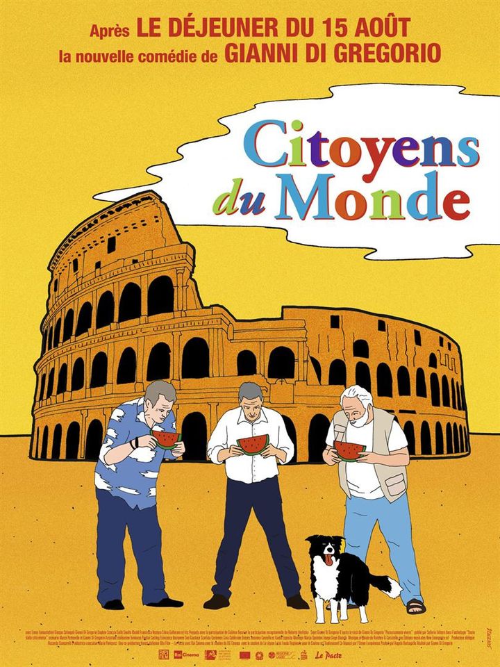 "Citoyens du monde" de Gianni Di Gregorio, en salle le 26 août. (Le Pacte)