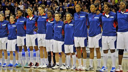 L'équipe de France féminine de basket (GUIOCHON STEPHANE / MAXPPP)