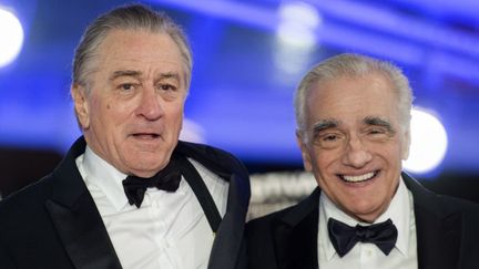 Robert de Niro et Martin Scorsese au festival du film de Marrakech en décembre 2018
 (FADEL SENNA / AFP)