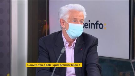 Didier Kling, président de la Chambre de commerce et d’industrie d’Ile-de-France, invité éco, jeudi 21 janvier 2021. (FRANCEINFO)