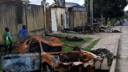 Kparatao, le village natal de l'opposant Tikpi Atchadam le 23 septembre 2017.

	  (PIUS UTOMI EKPEI / AFP)