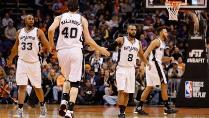 Les Spurs en confiance (CHRISTIAN PETERSEN / GETTY IMAGES NORTH AMERICA)