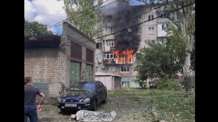 Guerre en Ukraine : la ville de Kramatorsk à nouveau bombardée