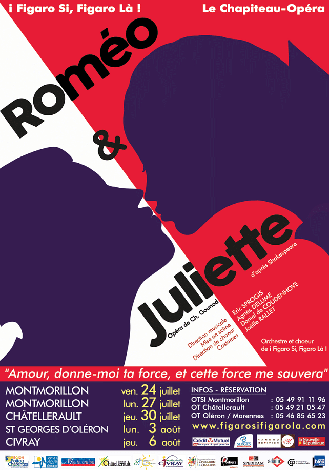 Affiche "Roméo et Juliette"
