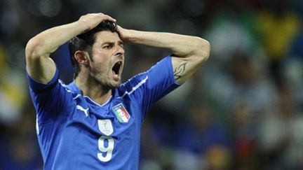 A l'image de Iaquinta, l'Italie avait connu une énorme déception lors du Mondial  2010