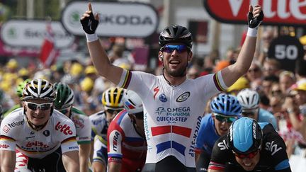 Mark Cavendish (PASCAL GUYOT / AFP)