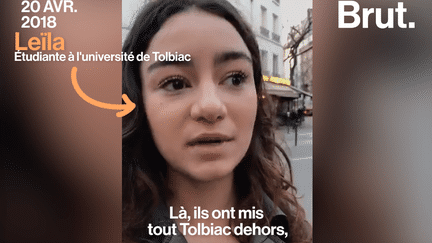 Ce matin, le campus de Tolbiac, à Paris, a été évacué par les forces de l’ordre. Sur place, les étudiants mobilisés ne semblent pas démoralisés par la situation.