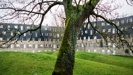 La cité de la Grande Borne, située à cheval sur les communes de Viry-Châtillon et Grigny, dans l'Essonne. (MAXPPP)