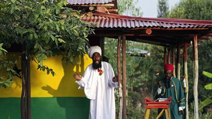 prêtres rastafari d'origine jamaicaine dans la communauté de Shashamane en Ethiopie (AFP/JUSTINE BOULO)