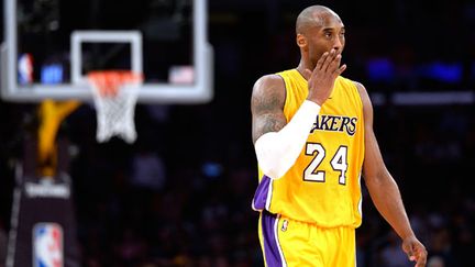 Le joueur des Lakers, Kobe Bryant