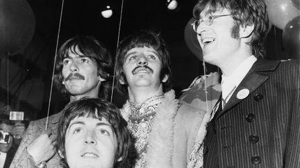 Beatles,George Harrison,John Lennon,Paul McCartney,Ringo Starr en Juin 1967 (CHRIS WALTER / WIREIMAGE)