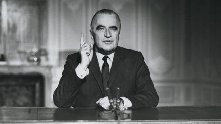 Le président français Georges Pompidou à l'Elysée le 12 décembre 2019 (KEYSTONE PICTURES USA / MAXPPP)