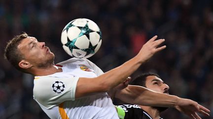 L'attaquant de la Roma Dzeko