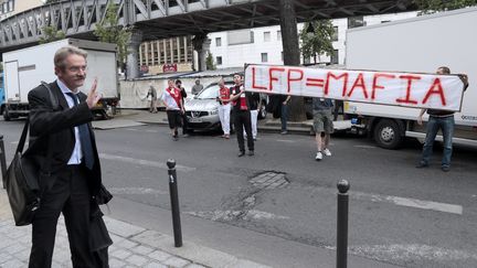 L'ex-président de la Ligue de football professionnel, Frédéric Thiriez, le 3 juillet 2013 à Paris. (JACQUES DEMARTHON / AFP)