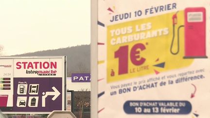 Prix des carburants : un Intermarché du Cher propose le litre d'essence à 1 euro symbolique (France 3)