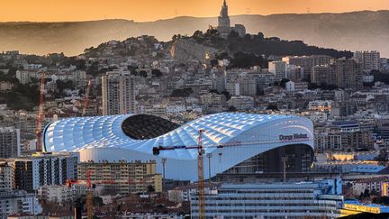 Le Stade Vélodrome, à Marseille, le 1er avril 2019. (GEORGES.ROBERT / MAXPPP)