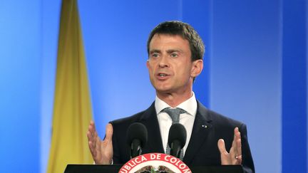 Le Premier ministre fran&ccedil;ais, Manuel Valls, en Colombie, le 25 juin 2015. (JOSE GOMEZ / REUTERS / X00190)