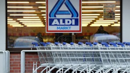 Un magasin de l'enseigne Aldi à Berlin (AFP - JOHANNES EISELE)