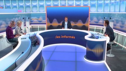 Le plateau des informés, jeudi 6 octobre 2022. (FRANCEINFO / RADIOFRANCE)