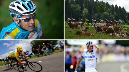 Kessiakoff (haut, à g.), Wiggins (bas, à g.), Pinot (bas, à d.) seront les animateurs de ces derniers jours