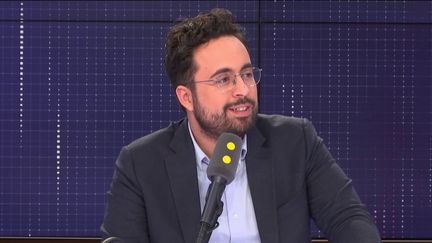 Mounir Mahjoubi, invité de franceinfo le 13 mars 2019. (FRANCEINFO / RADIOFRANCE)