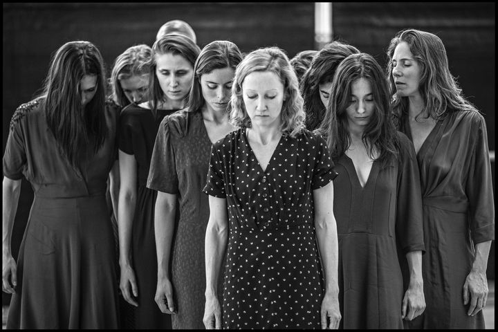 "Sur la montagne on entendit un hurlement", ballet de l'Opéra de Lyon - photo de répétition (Jean-Louis Fernandez)