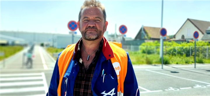 Dominique Séraphin, élu CFDT à l'usine Renault de Dieppe. (VALENTIN DUNATE / RADIO FRANCE)