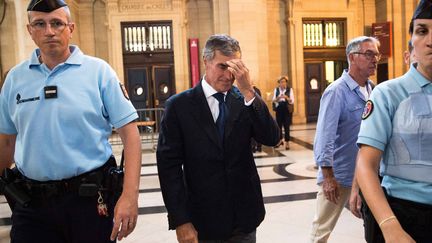 L'ancien ministre du Budget Jérôme Cahuzac, le 8 septembre 2016 au palais de justice de Paris. (MAXPPP)