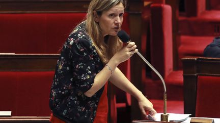 Yaël Braun-Pivet,&nbsp;présidente La République En Marche de la commission des Lois à l'Assemblée nationale (JACQUES DEMARTHON / AFP)