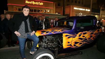 Dick Rivers au "Hard Rock Café" de Nice, le 26 décembre 2018 (MAXPPP)