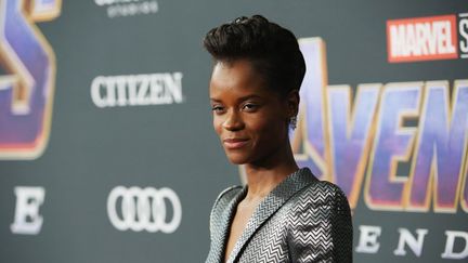 L'actrice&nbsp;Letitia Wright lors de la&nbsp;première mondiale de "Avengers : Endgame",&nbsp;le 23 avril 2019 à Los Angeles, en Californie (Etats-Unis). (JESSE GRANT / GETTY IMAGES NORTH AMERICA / AFP)