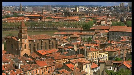 Toulouse, la "Ville rose"... immortalisée par Nougaro. (JOHN VAN HASSELT - CORBIS / SYGMA / GETTY IMAGES)