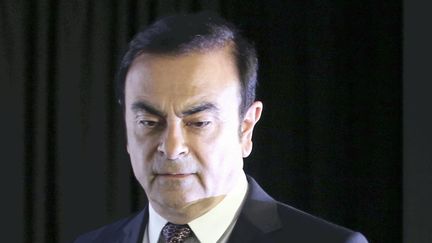 Carlos Ghosn lors d'une conférence de presse à Yokohama au Japon, le 12 mai 2016.&nbsp; (KOJI ITO / YOMIURI / AFP)