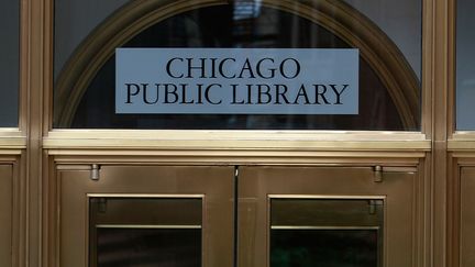 La fa&ccedil;ade de la biblioth&egrave;que de Chicago, en ao&ucirc;t 2009. (SCOTT OLSON / GETTY IMAGES NORTH AMERICA)