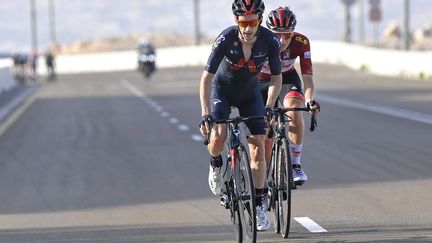 Adam Yates (INEOS Grenadiers) sur le Tour de Catalogne 2021. (FABIO FERRARI/AP/SIPA / SIPA)