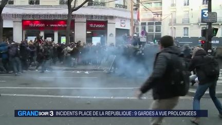 Incidents place de la République