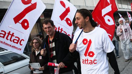 Une manifestation de l'association Attac (image d'illustration) (LE QUERE JEAN-BAPTISTE / MAXPPP)