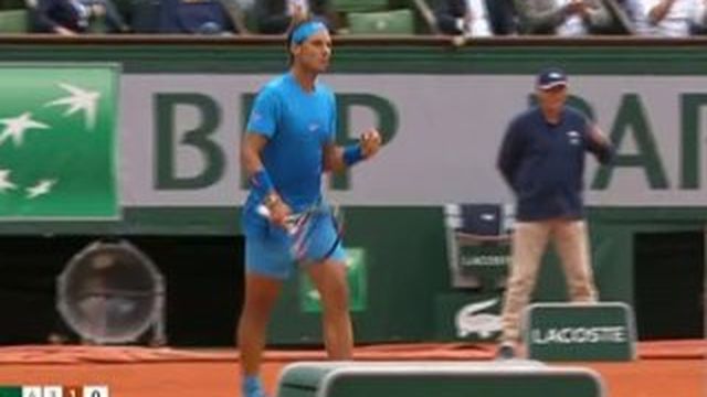 Roland-Garros : Rafael Nadal bat son compatriote Nicolas Almagro