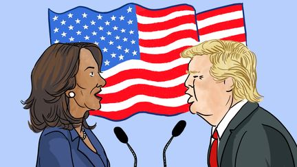 Kamala Harris vs Donald Trump : cette "Salut linfo !" parle de l'élection présidentielle aux Etats-Unis. ((ZELDA ZONK / ASTRAPI / BAYARD PRESSE))